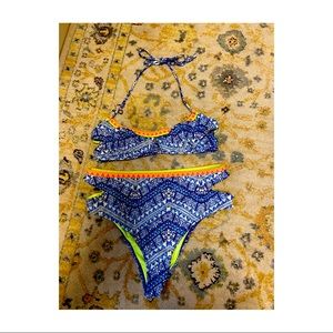 Victoria’s secrets bathing suits high waisted S/M
